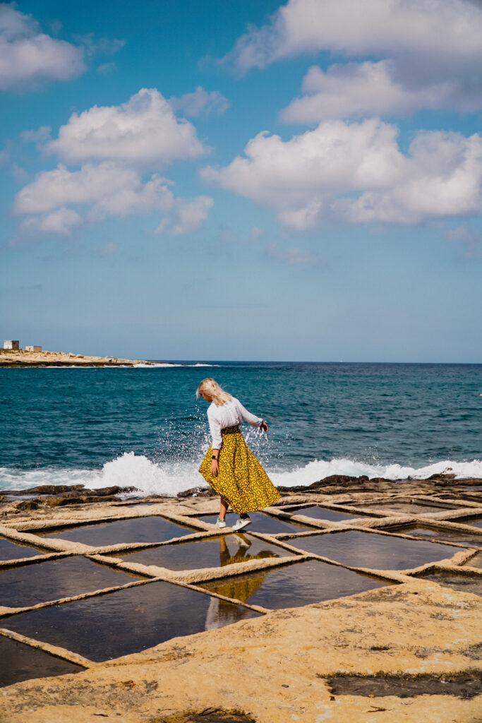 kobieta, panwie solne, Malta