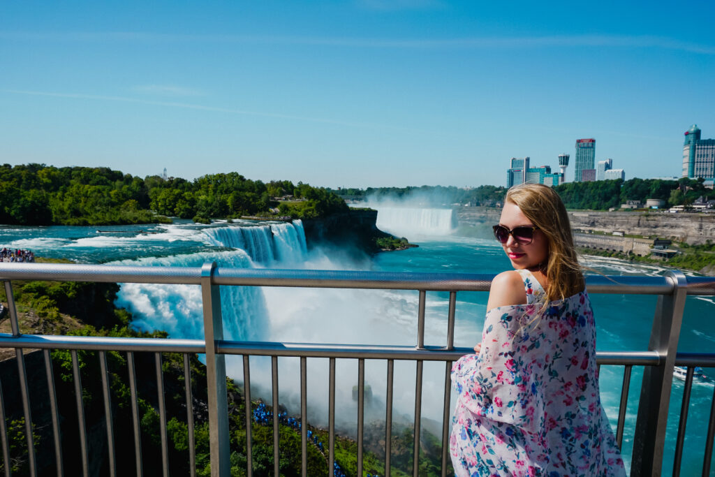 Wodospad Niagara, kobieta, Niagara Falls