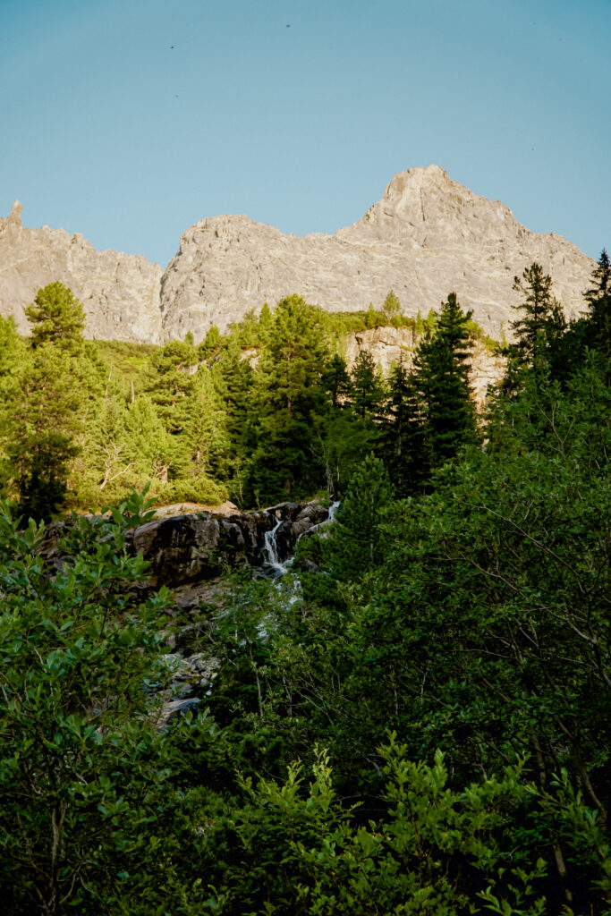 Czarnostawiańska Siklawa, wodospad, Morskie Oko, Tatry