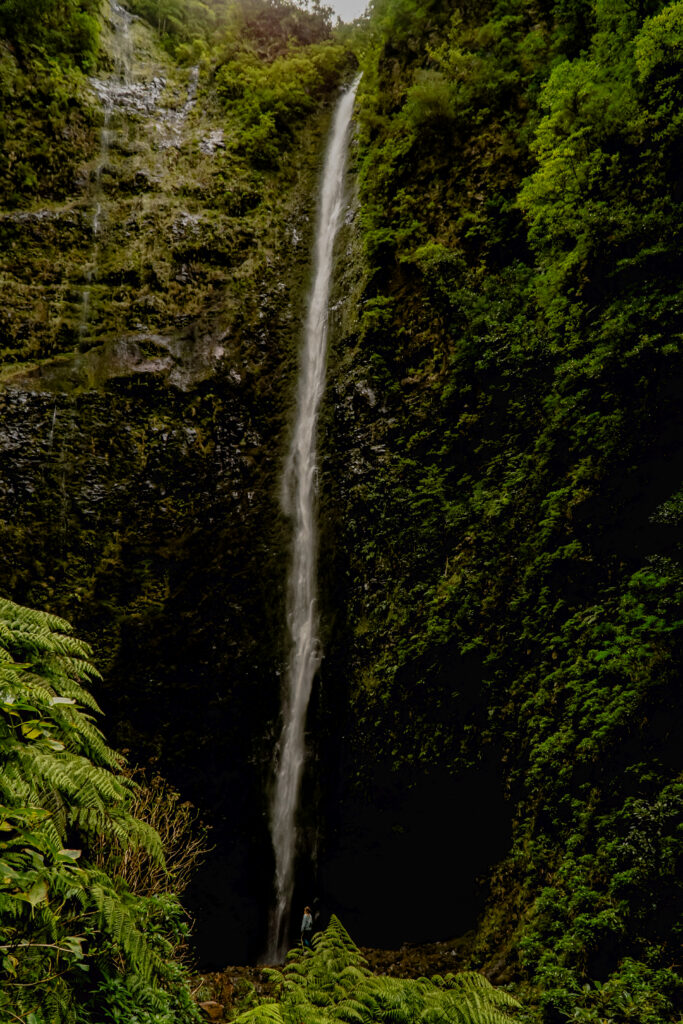 Wodospad Caldeirão Verde na Maderze