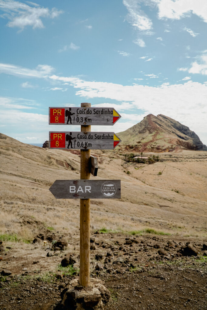 Półwysep São Lourenço środek szlaku