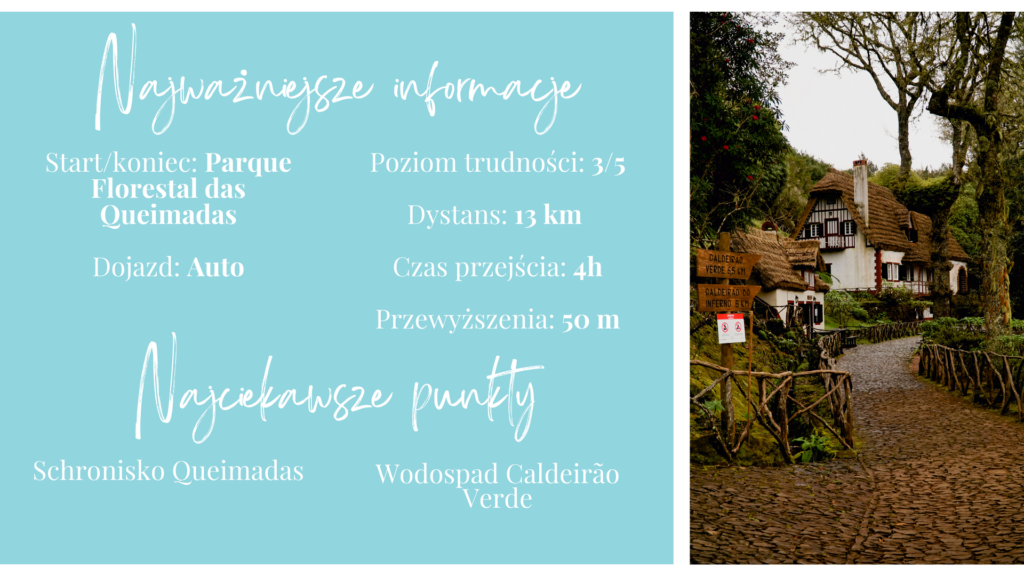 Opis szlaku PR9 Levada do Caldeirão Verde