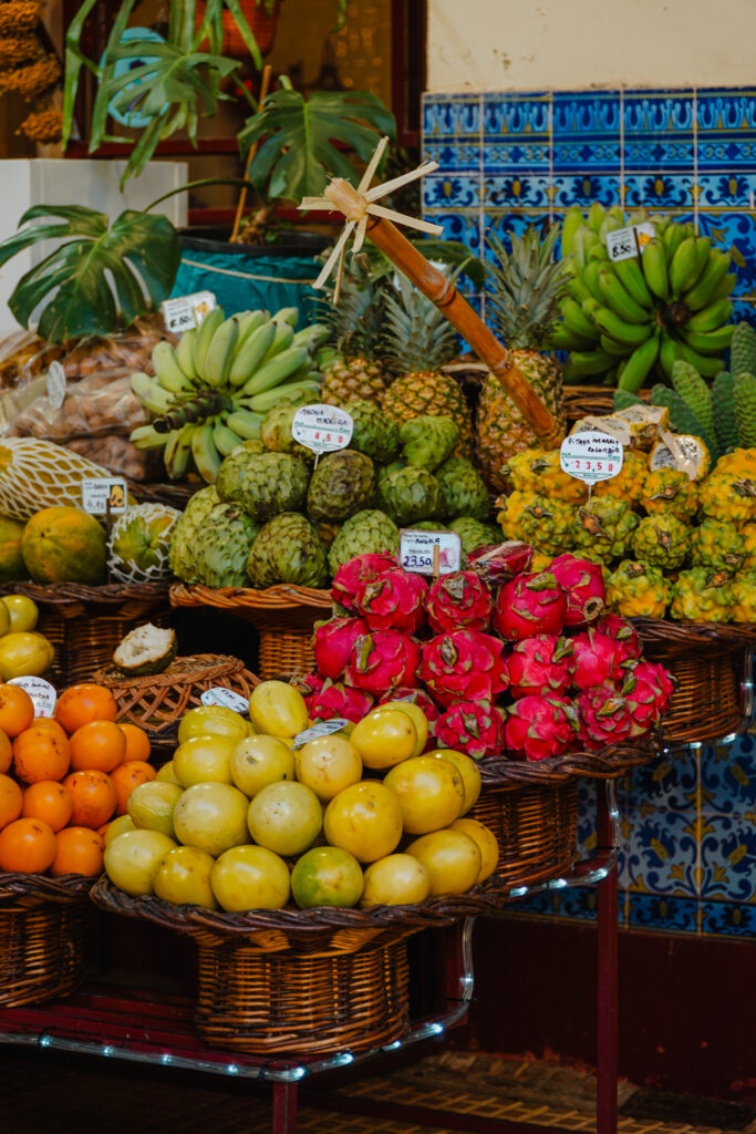 Madera plan zwiedzania, co zobaczyć na Maderze, Funchal, Mercado dos Lavradores